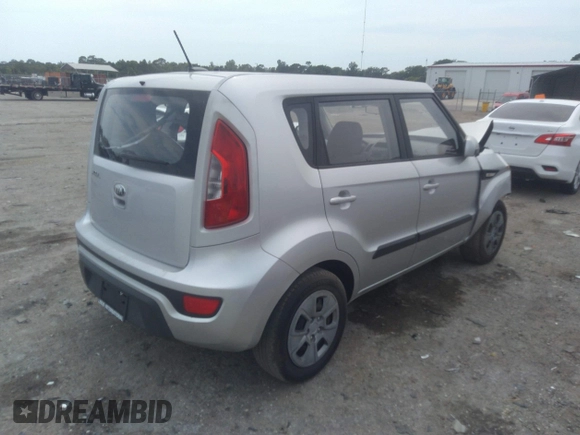 2013 Kia Soul with VIN KNDJT2A54D7765498, listed as a IAAI auction lot 36541193 with 123,835 mi miles and . Bid and sale history available at DreamBid. Image 4.