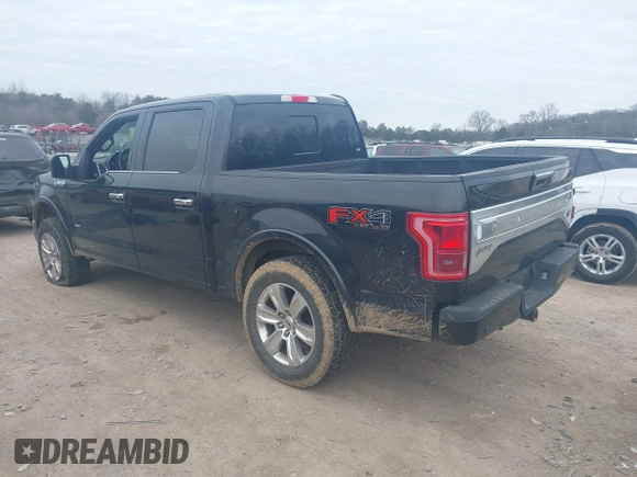 2015 Ford F-150 XLT with VIN 1FTEW1EG4FFC91835, listed as a IAAI auction lot 41585505 with 142,702 mi miles. Bid and sale history available at carsss.com. Image 3.