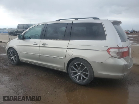 2007 Honda Odyssey Touring with VIN 5FNRL38837B047156, listed as a Copart auction lot 56165045 with 241,614 mi miles and Clean Title. Bid and sale history available at DreamBid. Image 2.