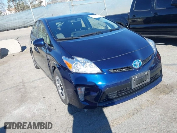 2015 Toyota Prius Four with VIN JTDKN3DU4F0455726, listed as a IAAI auction lot 41308107 with 164,778 mi miles and . Bid and sale history available at DreamBid. Image 1.