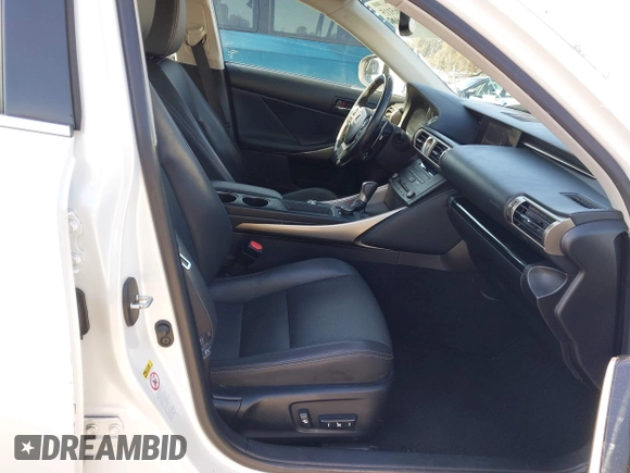 2016 Lexus IS 200t with VIN JTHBA1D2XG5035793, listed as a IAAI auction lot 41965115 with 101,260 mi miles and . Bid and sale history available at DreamBid. Image 5.