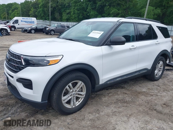 2023 Ford Explorer XLT z VIN 1FMSK7DHXPGA02976, wystawiony jako IAAI lot #42219944 z przebiegiem 41 500 mil mil oraz . Historia ofert i sprzedaży dostępna na DreamBid. Obrazek 18.