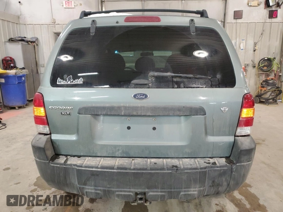 2006 Ford Escape XLT with VIN 1FMYU93196KB09548, listed as a Copart auction lot 45286095 with 162,907 mi miles and Salvage Title. Bid and sale history available at carsss.com. Image 6.