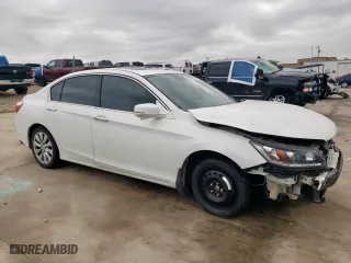 2015 Honda Accord Sedan EX-L with VIN 1HGCR3F80FA007391, listed as a Copart auction lot 51086995 with 170,180 mi miles and Salvage Title. Bid and sale history available at carsss.com. Image 4.