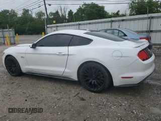 2017 Ford Mustang GT with VIN 1FA6P8CF9H5316263, listed as a Copart auction lot 57768035 with 112,936 mi miles and Salvage title. Bid and sale history available at DreamBid. Image 2.