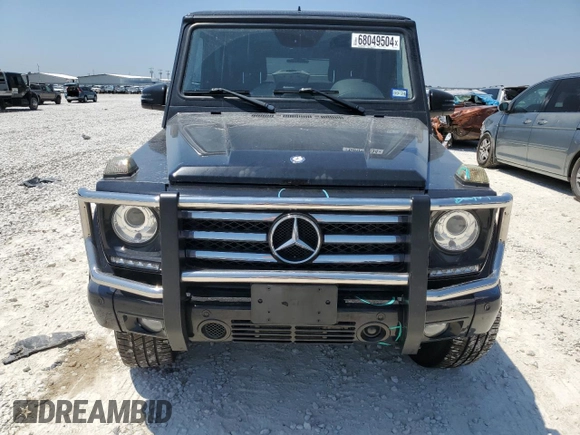 2013 Mercedes-Benz G 550 with VIN WDCYC3HF8DX211927, listed as a Copart auction lot 68049504 with 68,248 mi miles and Salvage title. Bid and sale history available at DreamBid. Image 5.