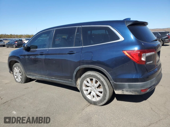 2019 Honda Pilot LX with VIN 5FNYF5H1XKB026833, listed as a Copart auction lot 47448165 with 92,370 mi miles and Clean Title. Bid and sale history available at DreamBid. Image 2.