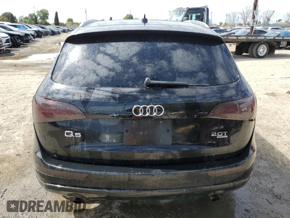 2011 Audi Q5 Premium Plus with VIN WA1LFAFPXBA053205, listed as a Copart auction lot 49642205 with 172,438 mi miles and Salvage Title. Bid and sale history available at DreamBid. Image 6.
