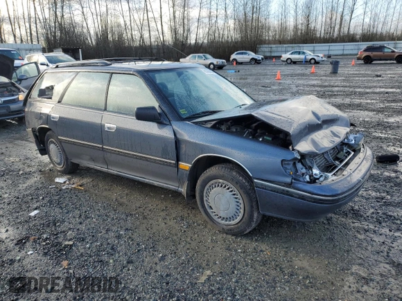1993 Subaru Legacy L with VIN 4S3BJ6331P7949959, listed as a Copart auction lot 88360485 with 125,562 mi miles and Salvage Title. Bid and sale history available at DreamBid. Image 4.