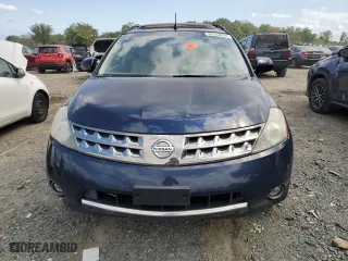 2007 Nissan Murano S with VIN JN8AZ08W87W631951, listed as a Copart auction lot 69244624 with 178,658 mi miles and Salvage Title. Bid and sale history available at carsss.com. Image 5.