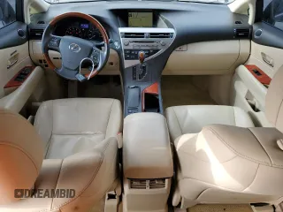 2010 Lexus RX 350 with VIN JTJZK1BA0A2000211, listed as a Copart auction lot 62957225 with 120,554 mi miles and Salvage title. Bid and sale history available at DreamBid. Image 8.