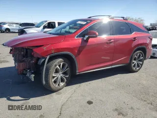 2020 Lexus RX with VIN JTJHZKEAXL2017805, listed as a Copart auction lot 47128195 with 42,076 mi miles and Salvage Title. Bid and sale history available at carsss.com. Image 1.