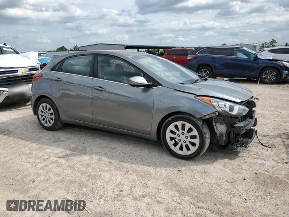 2017 Hyundai Elantra GT with VIN KMHD35LH6HU374135, listed as a Copart auction lot 73123934 with 89,919 mi miles and Salvage Title. Bid and sale history available at carsss.com. Image 4.