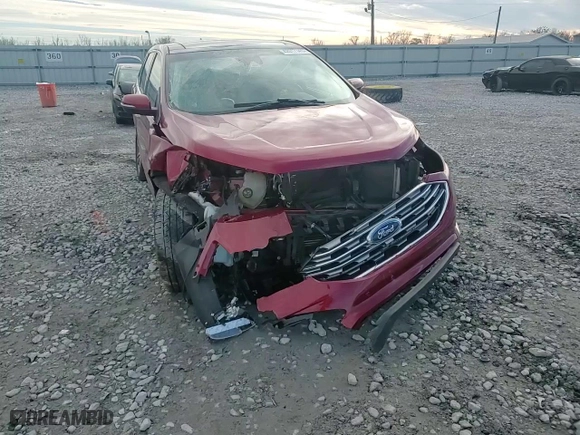 2019 Ford Edge Titanium with VIN 2FMPK3K90KBC31922, listed as a Copart auction lot 42017345 with 143,902 mi miles and Salvage Title. Bid and sale history available at carsss.com. Image 12.