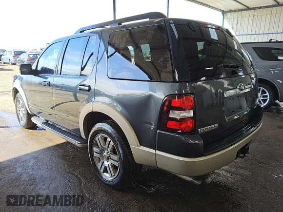 2010 Ford Explorer Eddie Bauer z VIN 1FMEU7E83AUA82099, wystawiony jako Copart lot #48391525 z przebiegiem 162 628 mil mil oraz Tytuł czysty. Historia ofert i sprzedaży dostępna na DreamBid. Obrazek 2.