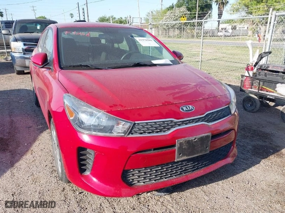 2020 Kia Rio LX with VIN 3KPA24AD2LE327986, listed as a IAAI auction lot 41978584 with 31,998 mi miles. Bid and sale history available at carsss.com. Image 1.