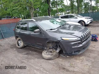 2018 Jeep Cherokee Latitude Plus with VIN 1C4PJMLB4JD536010, listed as a IAAI auction lot 42468945 with 88,099 mi miles and . Bid and sale history available at DreamBid. Image 1.