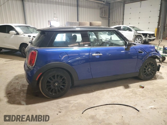 2020 MINI Hardtop Cooper with VIN WMWXR3C05L2L52899, listed as a Copart auction lot 46406985 with 81,038 mi miles and Salvage title. Bid and sale history available at DreamBid. Image 3.