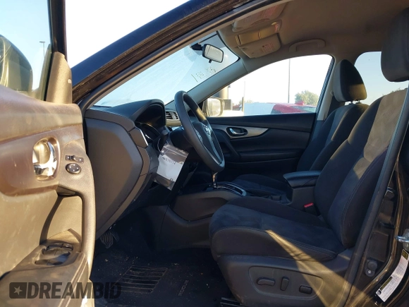 2015 Nissan Rogue SV with VIN KNMAT2MTXFP505183, listed as a IAAI auction lot 41878121 with 127,677 mi miles. Bid and sale history available at carsss.com. Image 5.