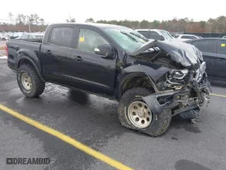 2019 Ford Ranger XL with VIN 1FTER4FH1KLA58099, listed as a IAAI auction lot 40887950 with 29,804 mi miles. Bid and sale history available at carsss.com. Image 1.
