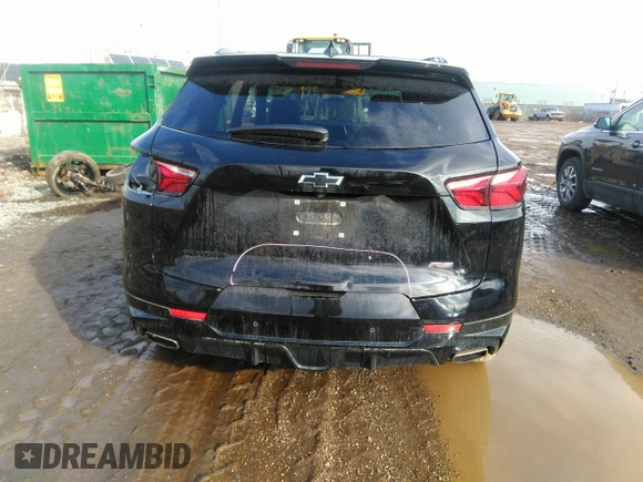 2021 Chevrolet Blazer RS with VIN 3GNKBERS9MS564305, listed as a IAAI auction lot 41662908 with 30,065 mi miles and . Bid and sale history available at DreamBid. Image 16.