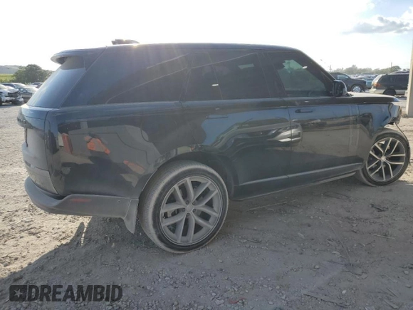 2024 Land Rover Range Rover SE with VIN SALKP9FU4RA099621, listed as a Copart auction lot 44174635 with 7,221 mi miles and Salvage title. Bid and sale history available at DreamBid. Image 3.