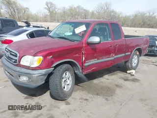 2001 Toyota Tundra SR5 with VIN 5TBRT34171S211237, listed as a IAAI auction lot 41980162 with 390,216 mi miles. Bid and sale history available at carsss.com. Image 16.