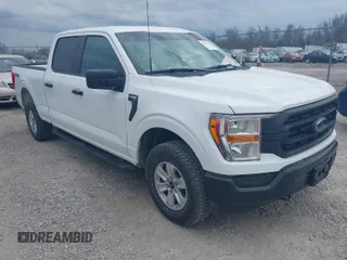 2022 Ford F-150 XL with VIN 1FTFW1E52NKE64759, listed as a IAAI auction lot 41897106 with 39,609 mi miles. Bid and sale history available at carsss.com. Image 1.