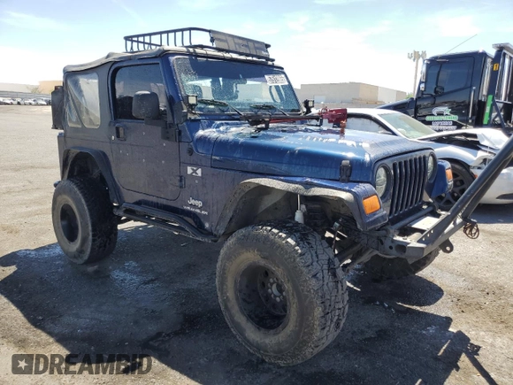 2004 Jeep Wrangler X with VIN 1J4FA39S64P721072, listed as a Copart auction lot 57512865 with Not provided miles and Clean title. Bid and sale history available at DreamBid. Image 4.