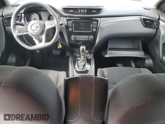 2021 Nissan Rogue S with VIN JN1BJ1AW9MW438584, listed as a Copart auction lot 52704625 with 59,338 mi miles and Salvage title. Bid and sale history available at DreamBid. Image 8.