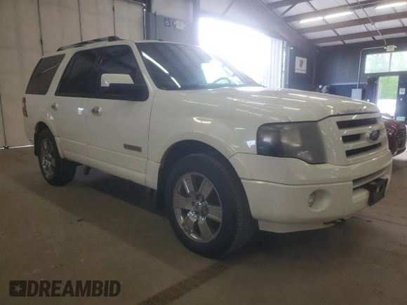 2008 Ford Expedition Limited z VIN 1FMFU20538LA52024, wystawiony jako Copart lot #56362845 z przebiegiem 211 105 mil mil oraz Czysty tytuł • Clean title. Historia ofert i sprzedaży dostępna na DreamBid. Obrazek 4.