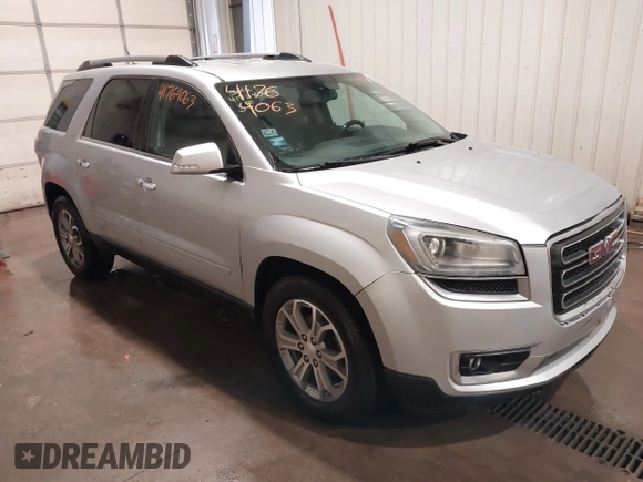 2014 GMC Acadia SLT z VIN 1GKKVRKD9EJ133263, wystawiony jako IAAI lot #41764063 z przebiegiem 216 036 mil mil oraz . Historia ofert i sprzedaży dostępna na DreamBid. Obrazek 1.