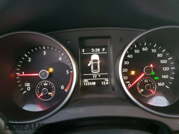 2012 Volkswagen Jetta SportWagen TDI w/Sunroof with VIN 3VWPL7AJ2CM639498, listed as a Copart auction lot 85761274 with 123,348 mi miles and Salvage Title. Bid and sale history available at carsss.com. Image 9.