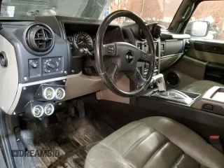 2006 Hummer H2 with VIN 5GRGN23U06H111389, listed as a Copart auction lot 88747715 with 182,628 mi miles and Salvage Title. Bid and sale history available at carsss.com. Image 8.