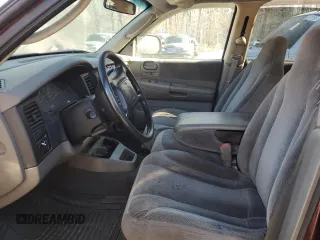 2002 Dodge Dakota SLT with VIN 1B7HG48N82S536711, listed as a Copart auction lot 48142485 with 0 mi miles and Salvage Title. Bid and sale history available at carsss.com. Image 7.