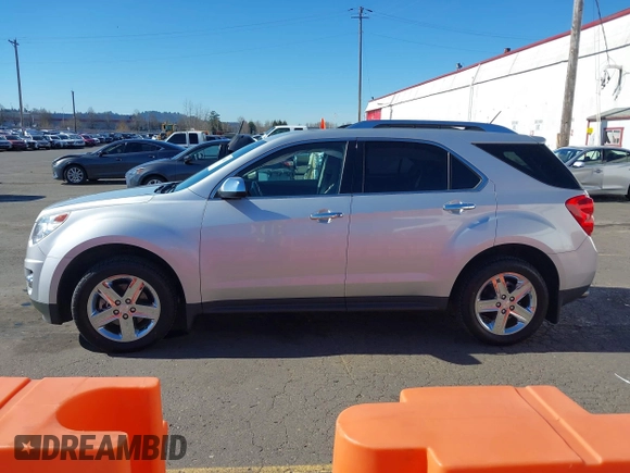 2015 Chevrolet Equinox LTZ with VIN 2GNFLDE32F6274691, listed as a IAAI auction lot 41693023 with 43,110 mi miles. Bid and sale history available at carsss.com. Image 14.