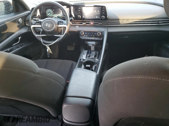 2021 Hyundai Elantra SEL with VIN 5NPLS4AG5MH032560, listed as a Copart auction lot 42574105 with 44,075 mi miles and Salvage Title. Bid and sale history available at carsss.com. Image 8.