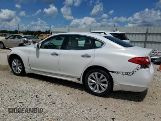 2011 Infiniti M37 with VIN JN1BY1AP1BM323717, listed as a Copart auction lot 60325524 with 155,508 mi miles and Salvage Title. Bid and sale history available at carsss.com. Image 2.