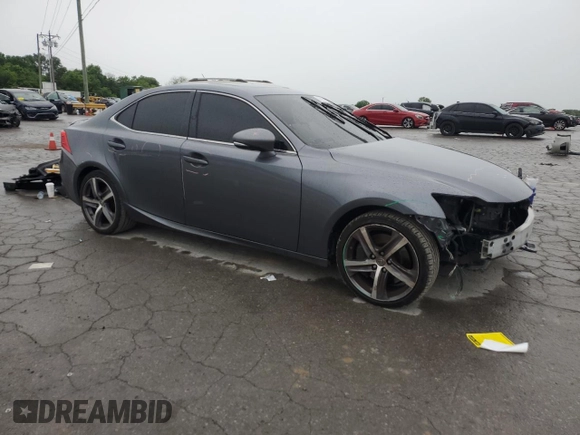 2017 Lexus IS 300 z VIN JTHCM1D28H5025874, wystawiony jako Copart lot #56093705 z przebiegiem 137 164 mil mil oraz Szkoda całkowita • Salvage title. Historia ofert i sprzedaży dostępna na DreamBid. Obrazek 4.