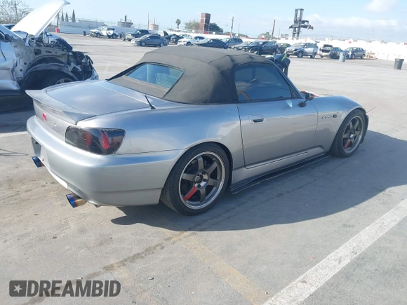 2004 Honda S2000 with VIN JHMAP21424T004079, listed as a IAAI auction lot 41711408 with 111,665 mi miles and . Bid and sale history available at DreamBid. Image 4.