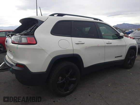 2019 Jeep Cherokee Latitude Plus with VIN 1C4PJLLBXKD490291, listed as a Copart auction lot 48902625 with 48,128 mi miles and Salvage Title. Bid and sale history available at carsss.com. Image 3.
