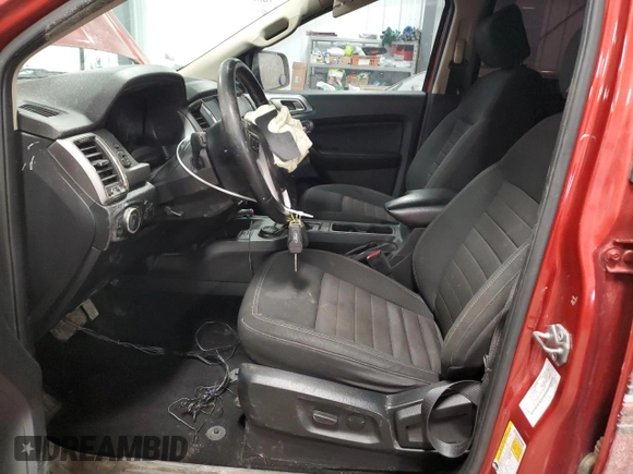 2019 Ford Ranger XL with VIN 1FTER4FH0KLA80532, listed as a Copart auction lot 44708685 with 100,122 mi miles and Salvage title. Bid and sale history available at DreamBid. Image 7.