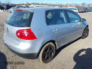2007 Volkswagen Rabbit with VIN WVWDR71K67W052451, listed as a IAAI auction lot 41343935 with 999,999 mi miles. Bid and sale history available at carsss.com. Image 4.