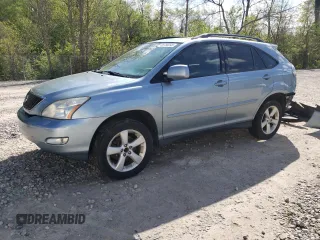 2004 Lexus RX 330 z VIN 2T2HA31U74C009174, wystawiony jako Copart lot #55766345 z przebiegiem 255 116 mil mil oraz Szkoda całkowita • Salvage title. Historia ofert i sprzedaży dostępna na DreamBid. Obrazek 1.