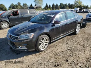 2018 Volkswagen Passat SEL Premium z VIN 1VWCA7A31JC044467, wystawiony jako Copart lot #75042224 z przebiegiem 81 840 mil mil oraz Szkoda całkowita • Salvage title. Historia ofert i sprzedaży dostępna na DreamBid. Obrazek 1.