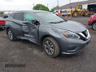 2018 Nissan Murano SV with VIN 5N1AZ2MH3JN159200, listed as a IAAI auction lot 42354272 with 51,454 mi miles and . Bid and sale history available at DreamBid. Image 1.