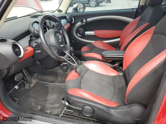 2011 MINI Cooper Hardtop S with VIN WMWSV3C54BTY14542, listed as a Copart auction lot 49490325 with 118,223 mi miles and Salvage Title. Bid and sale history available at carsss.com. Image 7.