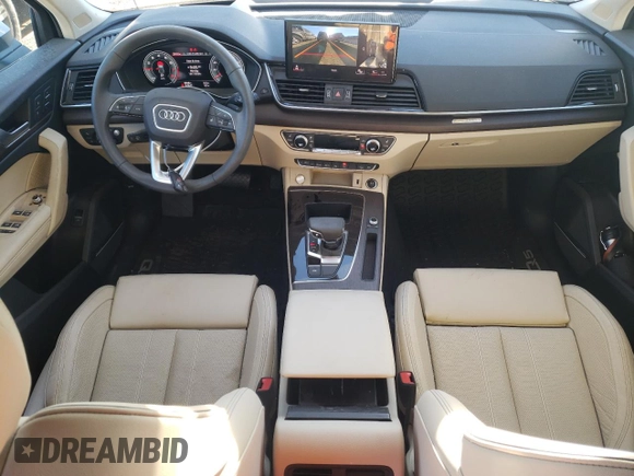 2024 Audi Q5 S line Prestige with VIN WA1FAAFY4R2022069, listed as a Copart auction lot 73215794 with 9,848 mi miles and Salvage title. Bid and sale history available at DreamBid. Image 8.