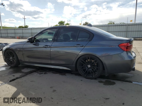 2017 BMW 3 Series 340i xDrive with VIN WBA8B7G30HNU38373, listed as a Copart auction lot 58005335 with 69,904 mi miles and Salvage title. Bid and sale history available at DreamBid. Image 2.
