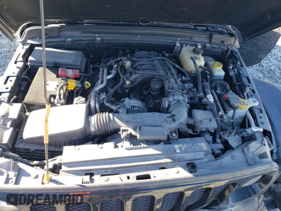 2022 Jeep Wrangler Unlimited High Tide with VIN 1C4HJXDG1NW134486, listed as a Copart auction lot 84936294 with 61,282 mi miles and Salvage Title. Bid and sale history available at DreamBid. Image 11.